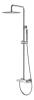 Душевая стойка Boheme Stick 128-NB Nikel Brush Spirale