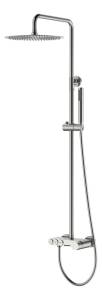 Душевая стойка Boheme Stick 128-NB Nikel Brush Spirale
