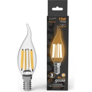 Лампа светодиодная филаментная Gauss Filament 104801113