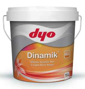 Силиконовая краска для внутренних работ DYO Dinamik матовая 2.5 л