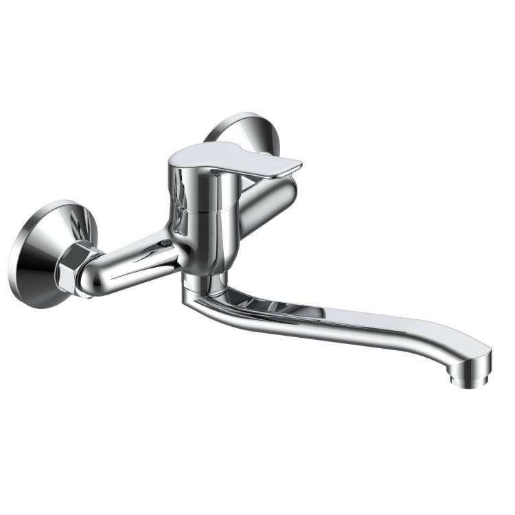 Смеситель для кухни Voda Wave WA02 хром