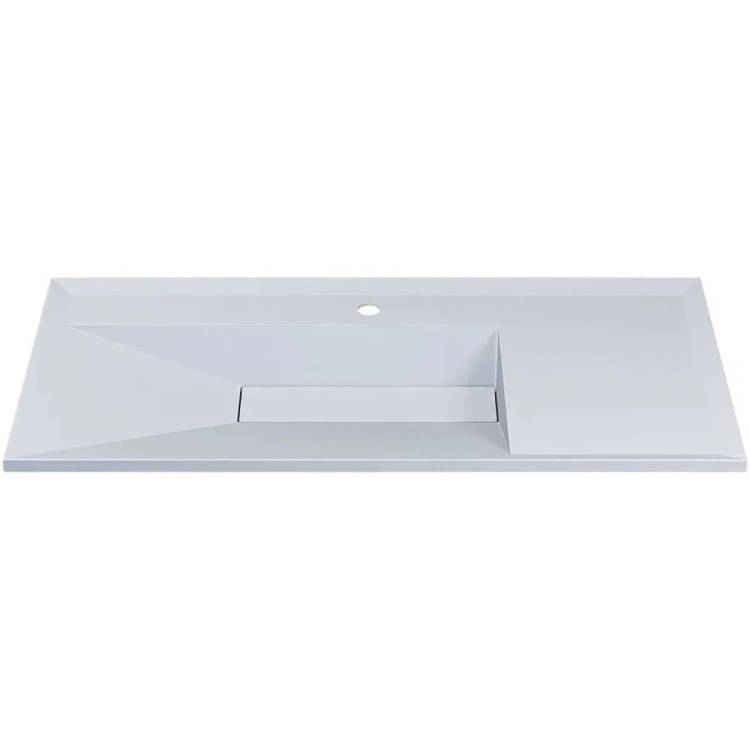 Раковина Uperwood Lotus 35490000001 белая глянцевая, 100x50