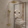 Душевая стойка Oliveeka Y OL-739902-BG золото матовое фото 2