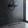 Душевой лоток Am.Pm MasterFlow W01SC-U11-060-04BM универсальный затвор Tile 60см, черный матовый фото 6