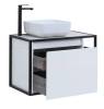 Тумба под раковину Aquanet Nova Lite Loft 75 L 261650 белый фото 9