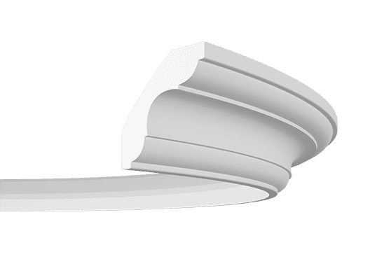 Карниз гибкий Европласт 1.50.294 200x4.3x4.3
