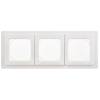 Рамка 3-постовая IEK Flite FI-M30-32-55-K01 белый фото 4