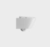 Унитаз подвесной GSI Modo 9816FR209 Swirlflush, белый матовый, с сидением фото 2