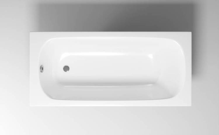 Стальная ванна Iberica Blanca Aranda IB-AR-150-70-39-SG эмалированная, белая, 150х70х39 см, без ножек