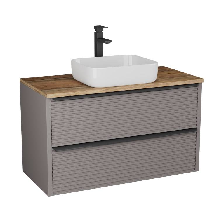 Тумба под раковину Veneciana Torno 105 510519 капучино матовый