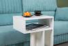 Стол журнальный Моби Эйр 12.114 Белый PE шагрень фото 10