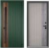 Входная стальная дверь Torex DIAMOND T РР 3803269 ЛКП Малахит/ЛКП Malva 2000x880