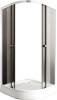 Душевой уголок Arcus AS-301-8 80x80x195, стекла матовые фактурные, с поддоном