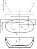 Акриловая ванна Vincea VBT-405-1600 фото 4