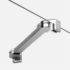 Душевое ограждение NEW TRENDY NEW SOLEO PLUS складные двери L 100x80x195 K-0376 (хром) фото 4