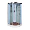 Душевая кабина AvaCan A09LEDKN с подсветкой и кнопкой, 90x90x220