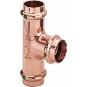 Тройник медный Viega Profipress с SC-Contur d=22 (арт. 322 687)
