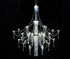 Люстра подвесная хрустальная светодиодная Kink Light Галанта 07885-70,02(21)