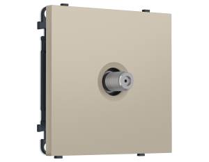 Комплект механизма TV розетки SAT Ambrella Volt Sigma MS353050 кашемир