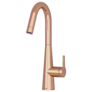 Смеситель для кухни Teska Axis E4109 розовое золото