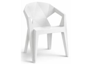 Пластиковый стул Woodville Гекса 686709 кремовый
