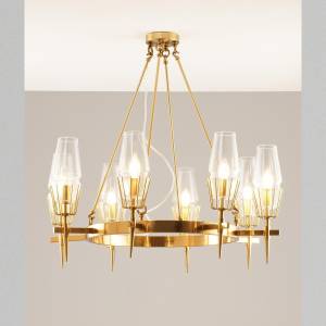 Люстра подвесная на штанге Moderli Stella V10360-8P