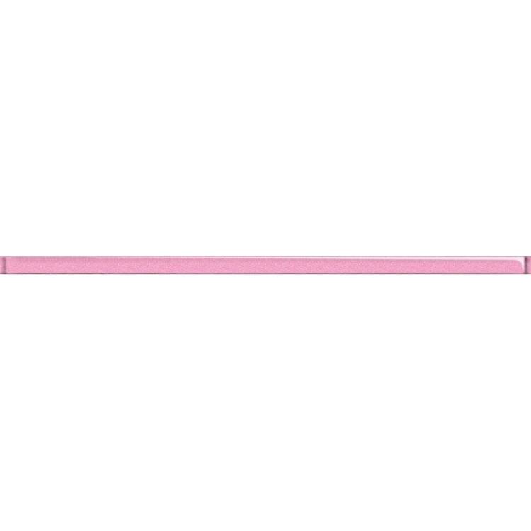 Бордюр Cersanit Universal Glass UG1G071 Розовый 2х44