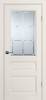 Межкомнатная дверь Profilo Porte экошпон PSU-39, остекленная, зефир 700x2000