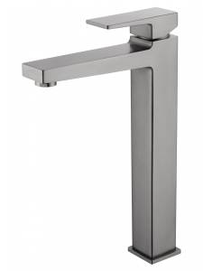 Смеситель для раковины Wonzon & Woghand WW-88019068-BGM высокий, темный графит