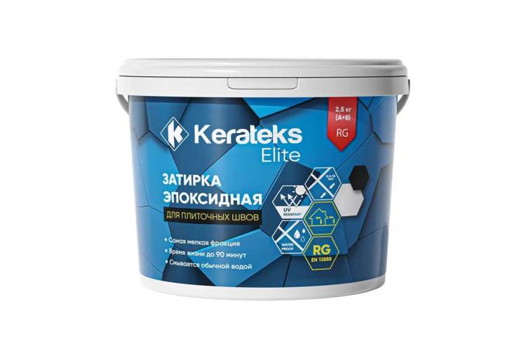 Затирка эпоксидная Kerateks C.89 темно-синий 2.5кг