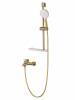 Смеситель для ванны Wonzon & Woghand WW-AE3201-BG с душевым гарнитуром, брашированное золото