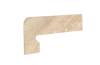 Плинтус Exagres Petra Zanq. Fiorentino Ocre Izquierda левый 39.5x17.5x7.5