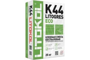 Клей Litokol Litogres K44 Eco для керамической плитки и керамогранита серый 25 кг