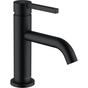 Смеситель для раковины Kludi Nova Fonte 202663915 Pura с донным клапаном, черный матовый