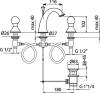 Смеситель для раковины Webert Karenina KA750101015 хром фото 6