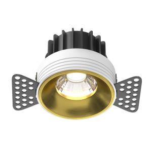 Встраиваемый светильник Technical Round DL058-12W4K-TRS-BS