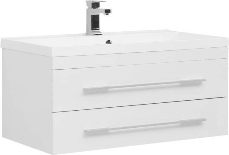 Тумба с раковиной Aquanet Нота 90 287708 белый, 440x902x480