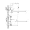 Смеситель для ванны Knotlor Ecoflow KN-13 хром фото 7