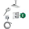 Душевой комплект Hansgrohe Raindance Select E 300 (2 jet) 27384000 + 26530000 + 26486000 + 28272000 + 15714000