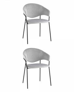 Стул Stool Group Алексис AV 445-Cs-9005 BOX2 ZK Серый 2 шт.