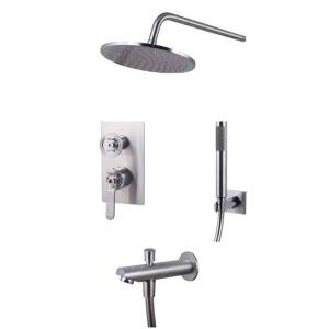 Душевой комплект Bronze de Luxe 1760's Loft 6630CC хром матовый