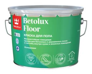 Краска для пола Tikkurila Betolux Floor глянцевая база С 9 л