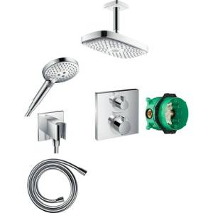 Душевой комплект Hansgrohe Raindance Select E 300 (2 jet) 27384000 + 26530000 + 26486000 + 28272000 + 15714000