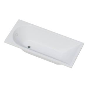 Акриловая ванна Corpa Nera Francesca 180x80 белая глянцевая