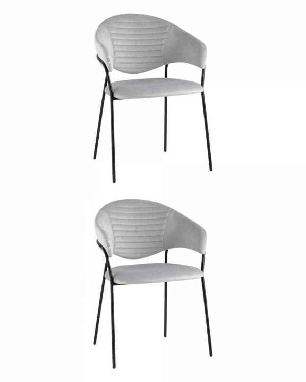 Стул Stool Group Алексис AV 445-Cs-9005 BOX2 ZK Серый 2 шт.