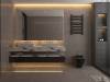 Керамогранит Basconi Home Karna BHW-0016 Brown Full body polished (sinking ink) 60x120 фото 2