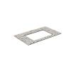 Столешница Kerama Marazzi Plaza (Плаза) KM6012G0471RP80Ur2 белый натуральный, 80x48