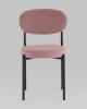 Набор из 4 стульев Stool Group Бриф SN AV 477-C65-9005-K X4 пыльно-розовый, велюр фото 3