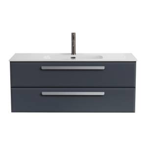Тумба под раковину Cezares ECO-CER-N-1200-2C-SO-GR-P Grafito, 120x45.7x50