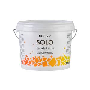 Фасадная краска Lanors Solo Facadе Lotus база С 2.7 л